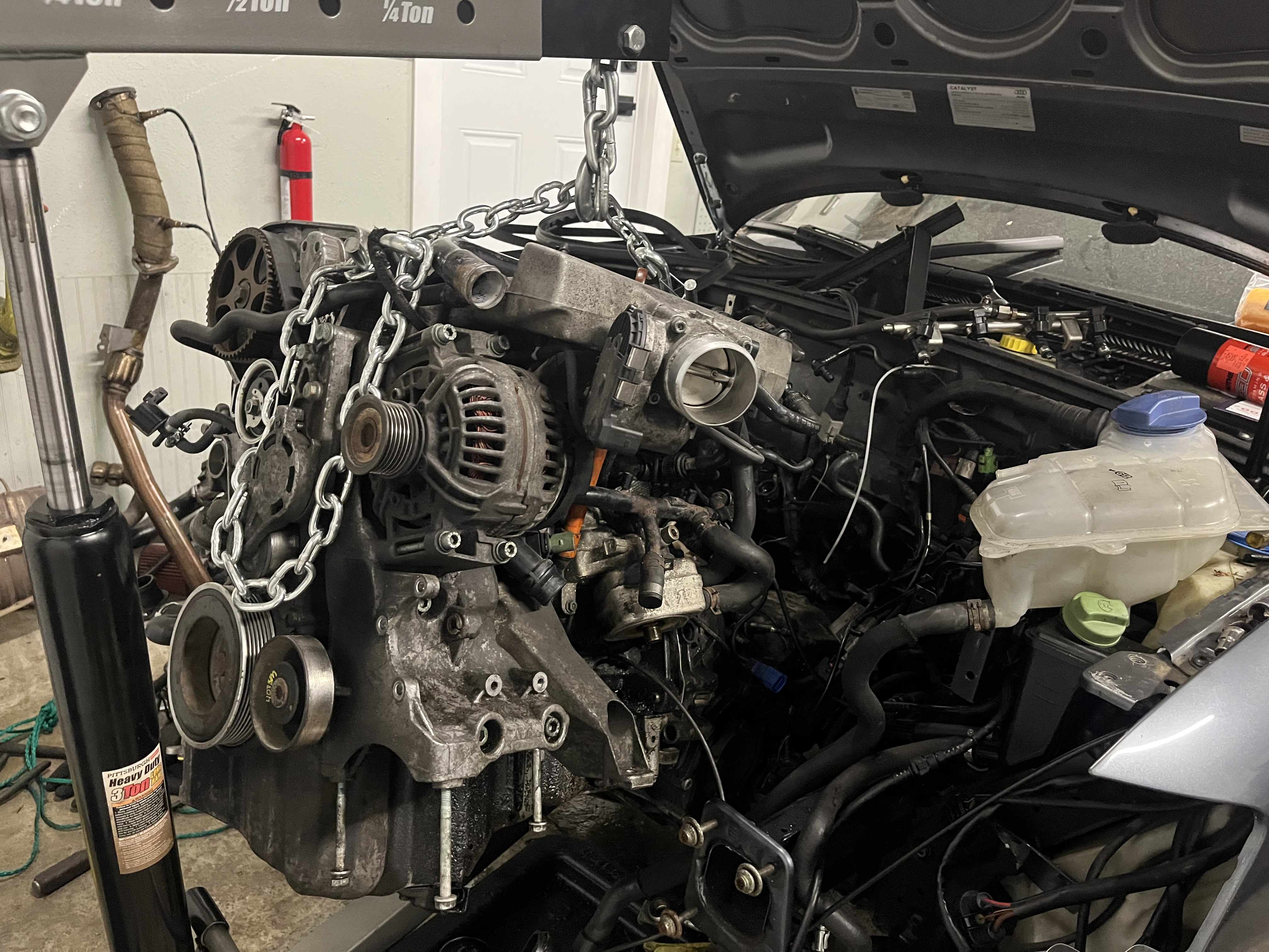 Audi A4 1.8T Engine Swap 1